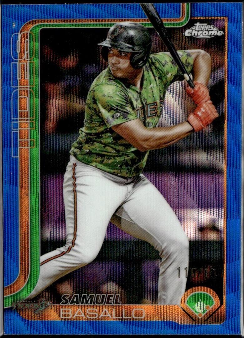 Samuel Basallo [Blue Wave Refractor] #PDC-170