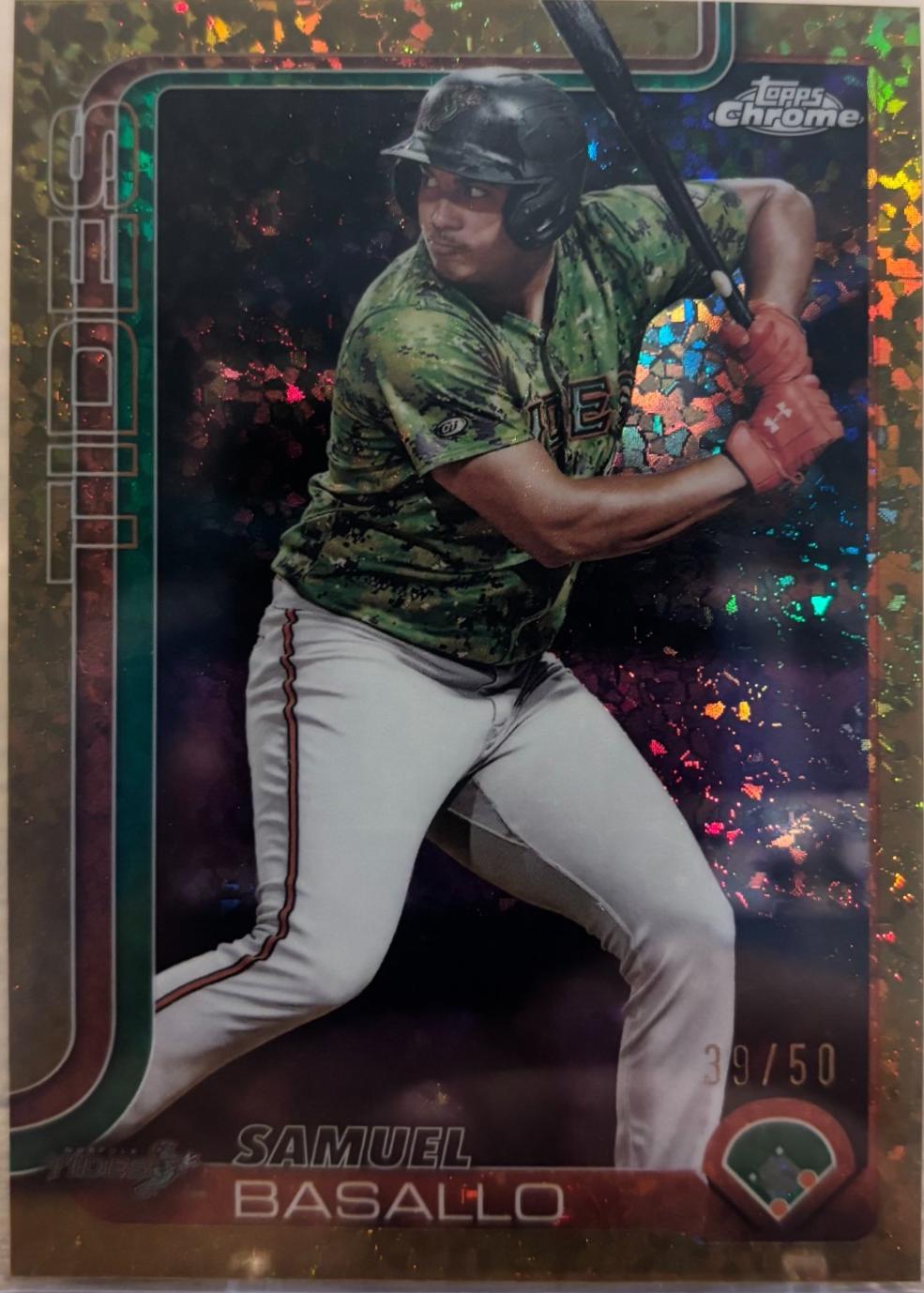Samuel Basallo [Gold Refractor] #PDC-170