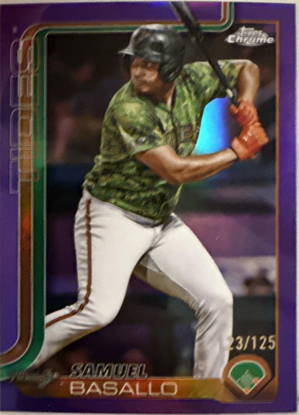 Samuel Basallo [Purple Refractor] #PDC-170