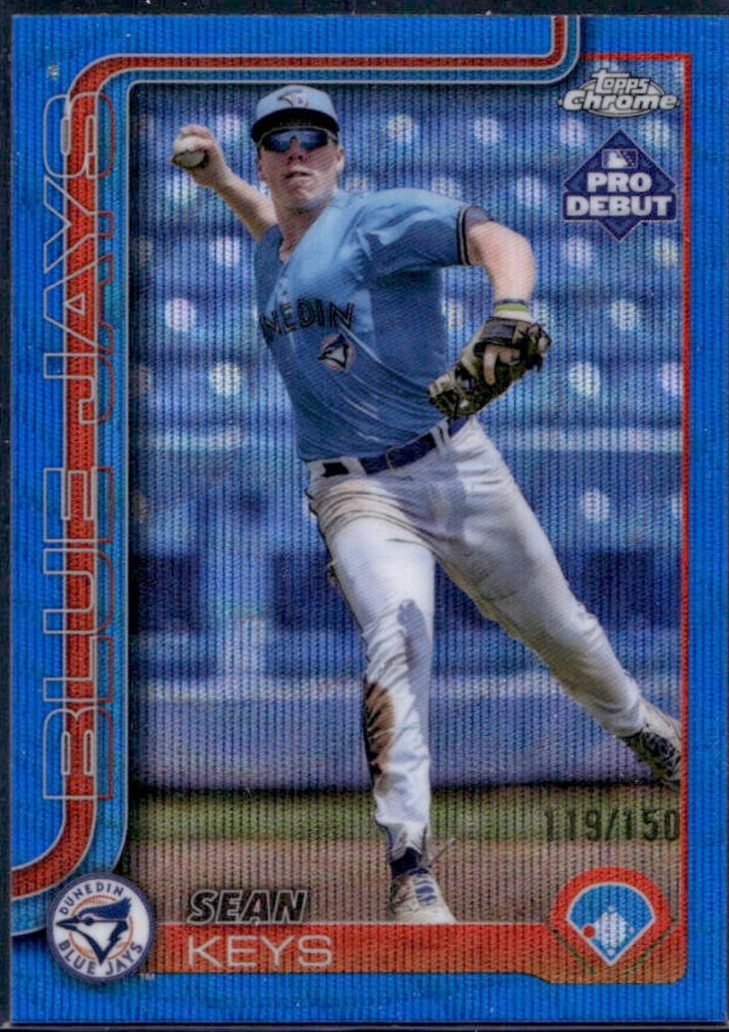 Sean Keys [Blue Wave Refractor] #PDC-10