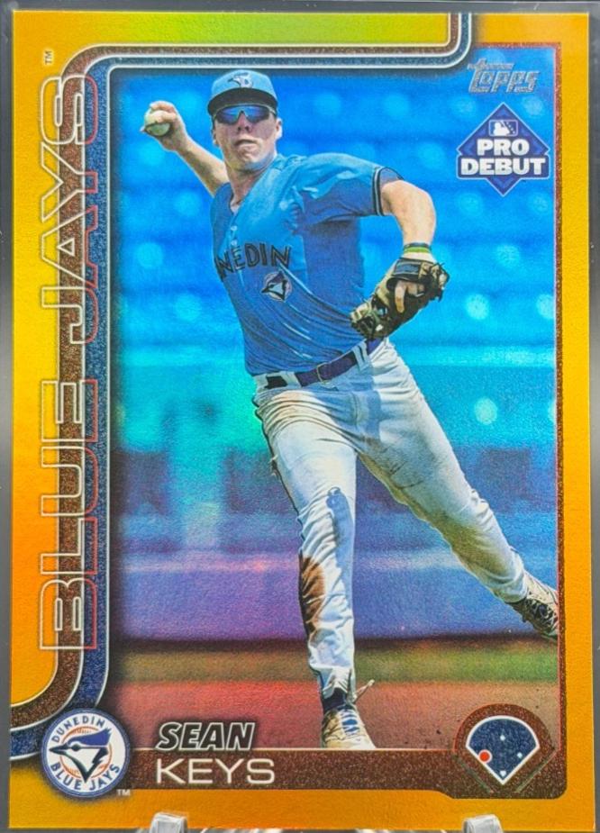 Sean Keys [Gold Refractor Autograph] #PDC-10