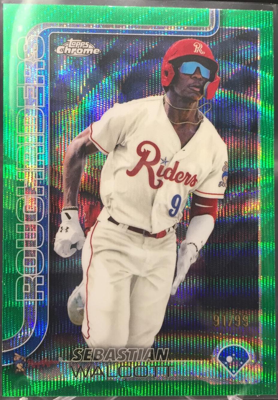 Sebastian Walcott [Green Wave Refractor] #PDC-13