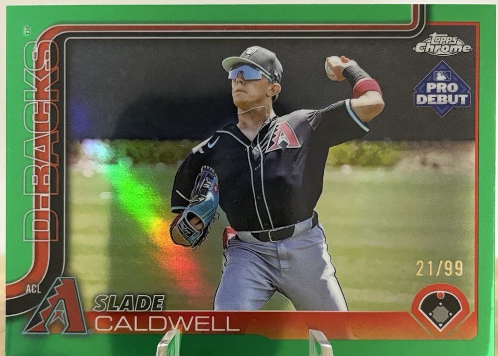 Slade Caldwell [Green Refractor] #PDC-184