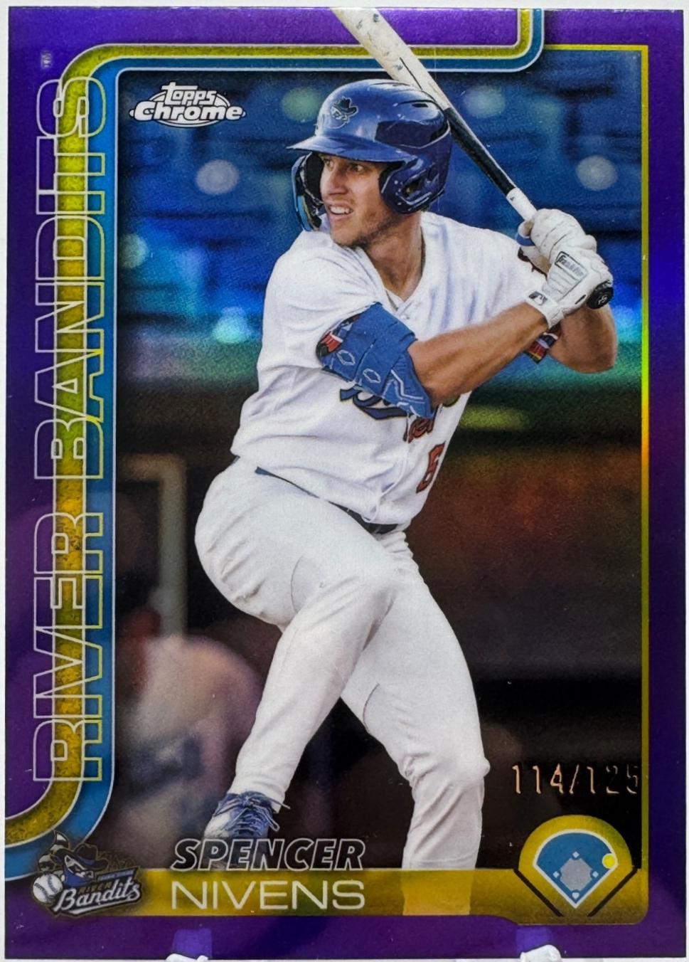 Spencer Nivens [Purple Refractor] #PDC-72