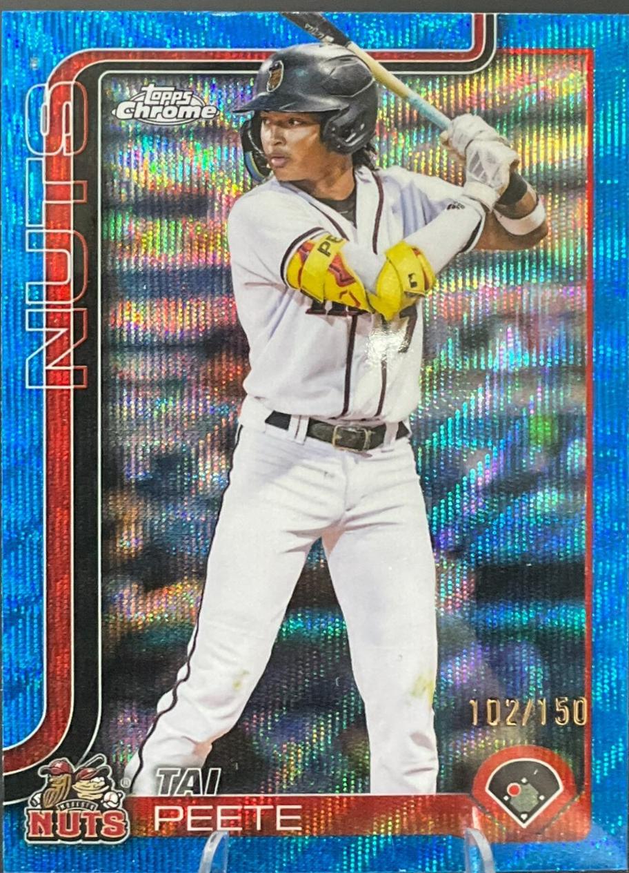 Tai Peete [Blue Wave Refractor] #PDC-2