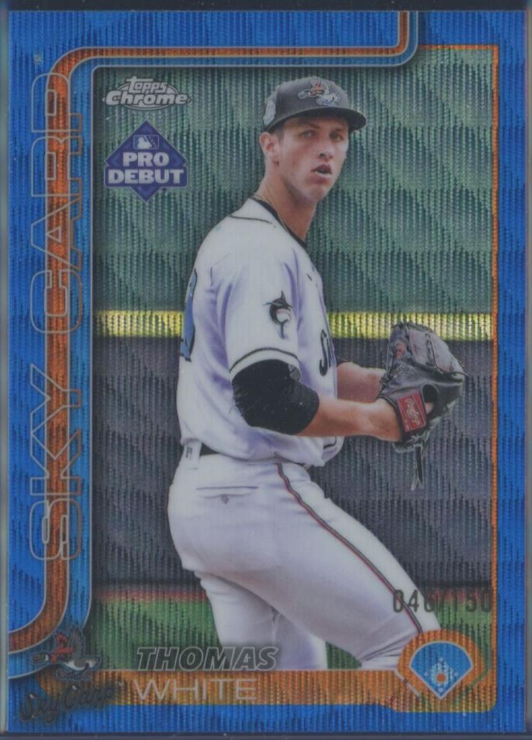 Thomas White [Blue Wave Refractor] #PDC-11