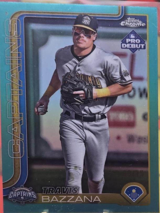 Travis Bazzana [Aqua Refractor] #PDC-100