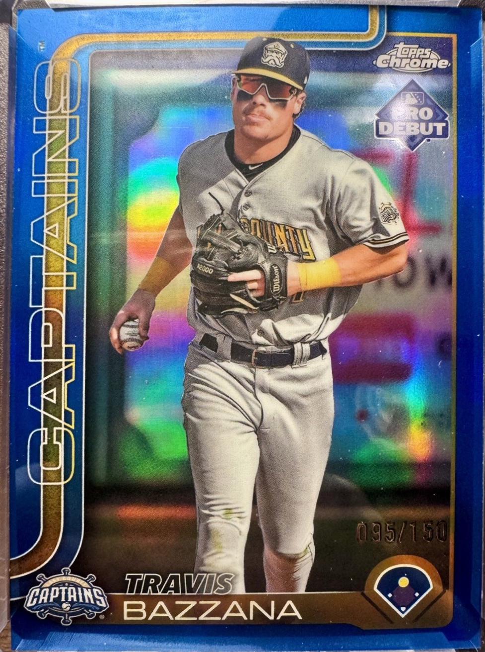 Travis Bazzana [Blue Refractor] #PDC-100