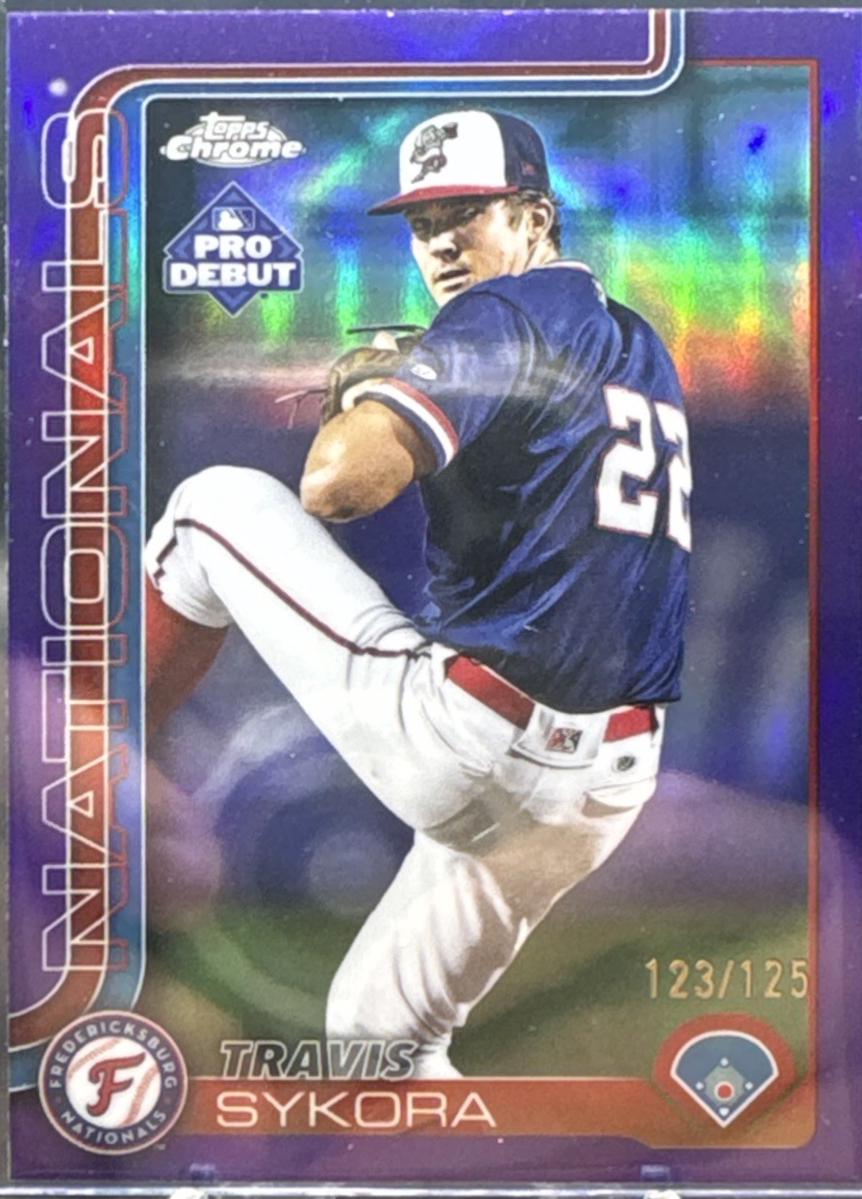 Travis Sykora [Purple Refractor] #PDC-8