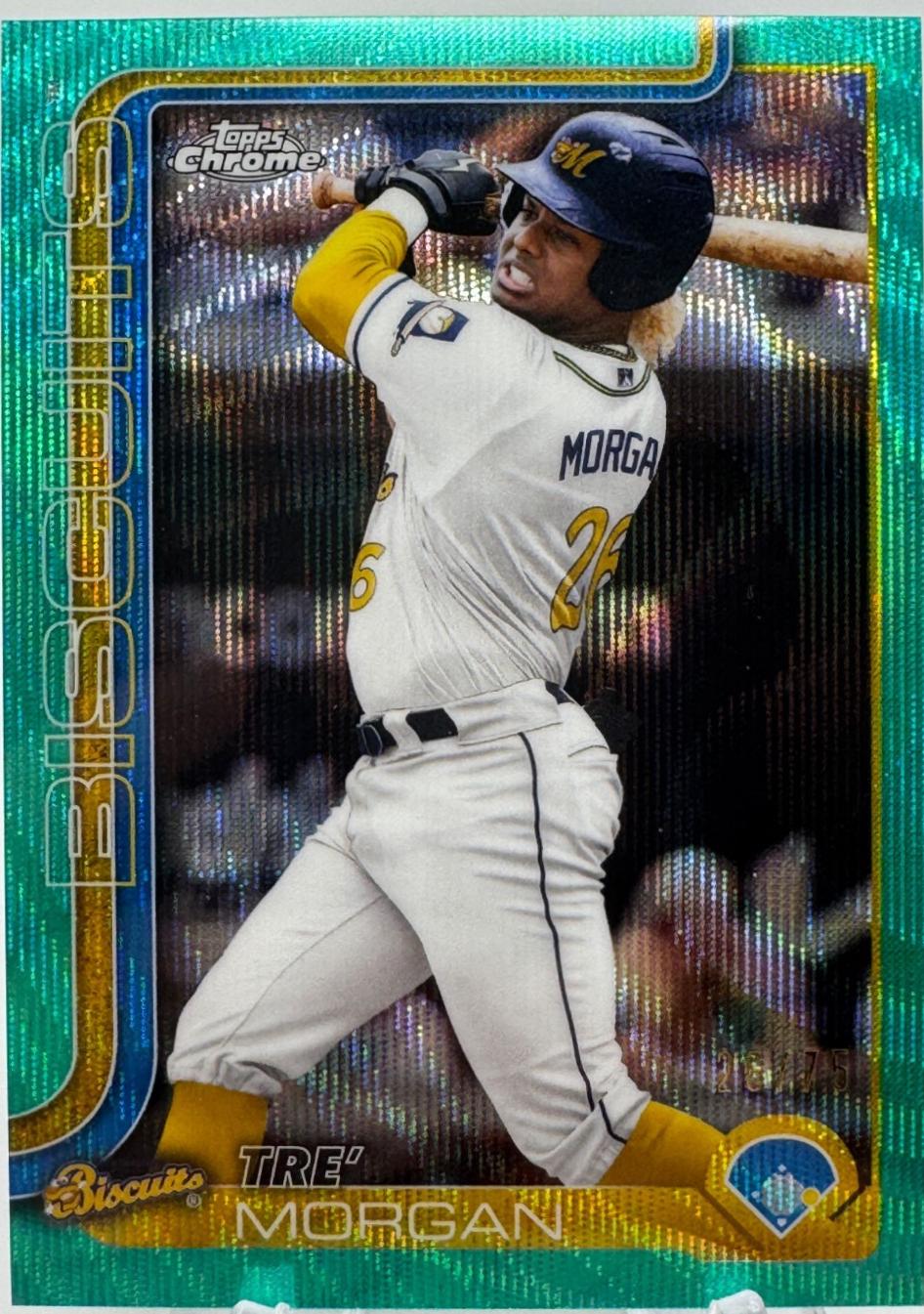 Tre' Morgan [Aqua Wave Refractor] #PDC-87