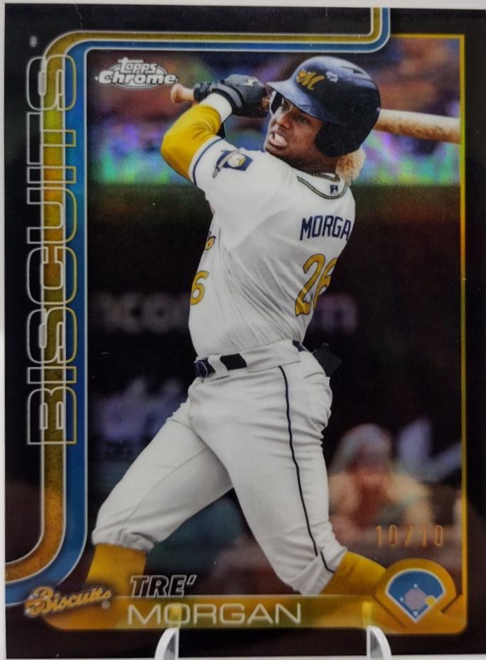 Tre' Morgan [Black Refractor] #PDC-87