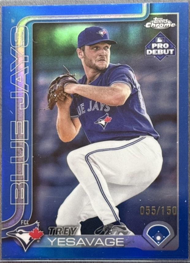 Trey Yesavage [Blue Refractor] #PDC-45