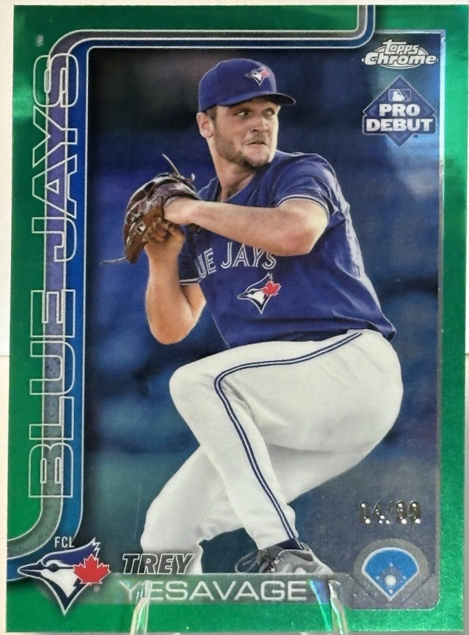 Trey Yesavage [Green Refractor] #PDC-45