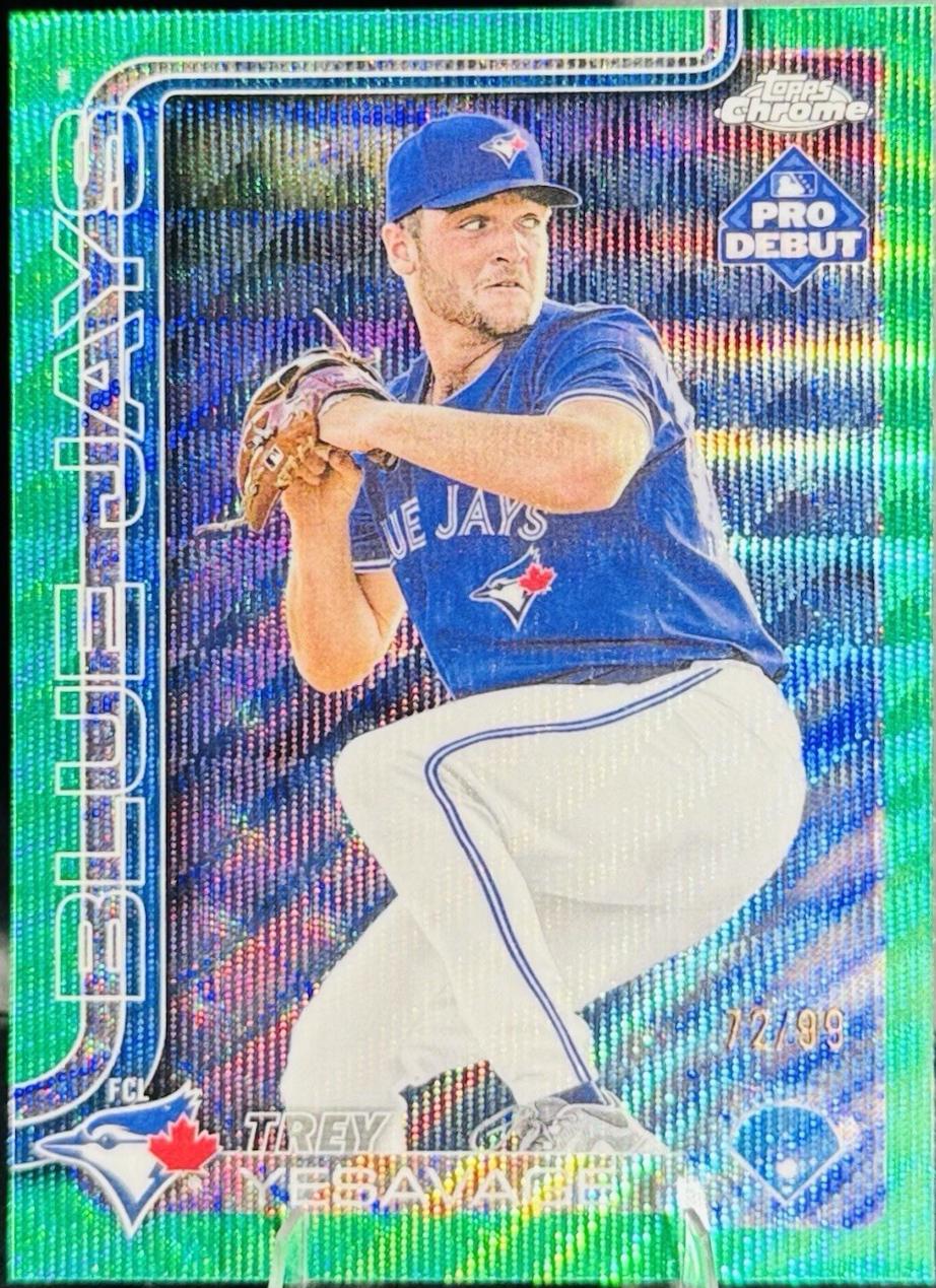 Trey Yesavage [Green Wave Refractor] #PDC-45