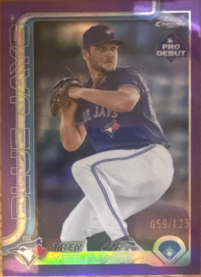 Trey Yesavage [Purple Refractor] #PDC-45