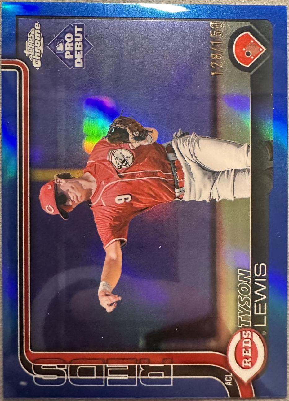 Tyson Lewis [Blue Refractor] #PDC-175