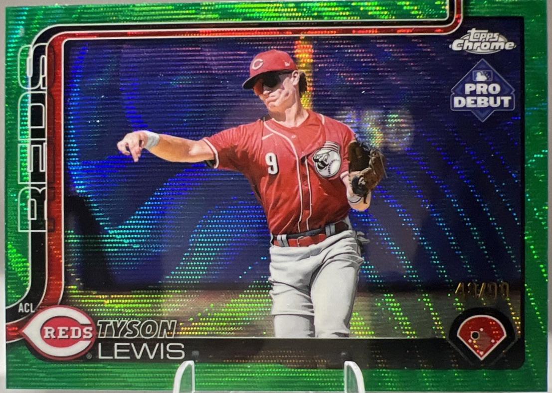 Tyson Lewis [Green Wave Refractor] #PDC-175