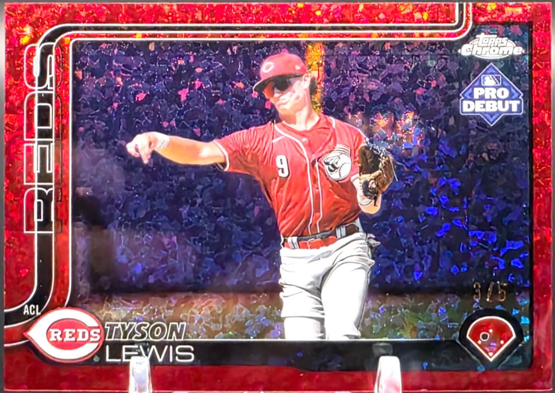Tyson Lewis [Red Mini-Diamond] #PDC-175