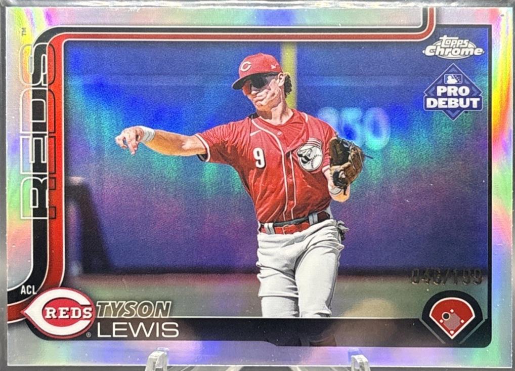 Tyson Lewis [Refractor] #PDC-175