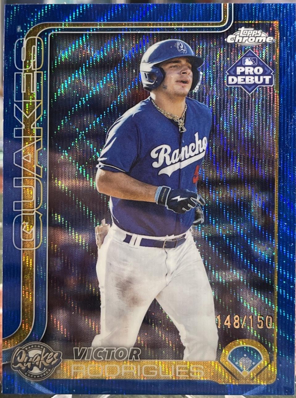 Victor Rodrigues [Blue Wave Refractor] #PDC-66