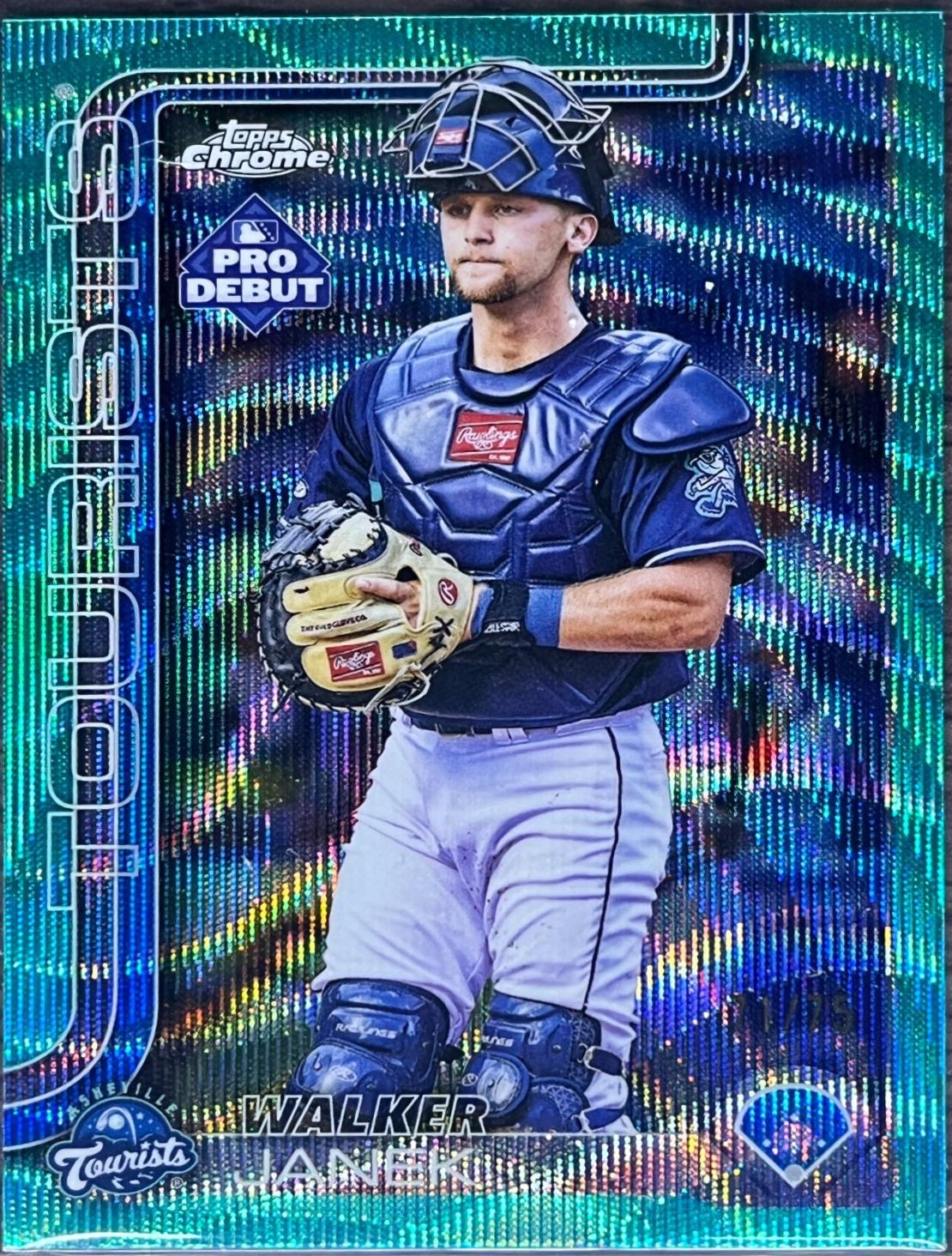 Walker Janek [Aqua Wave Refractor] #PDC-19