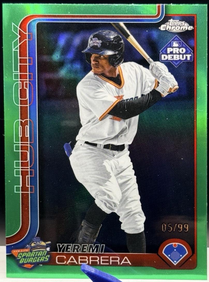 Yeremi Cabrera [Green Refractor] #PDC-103