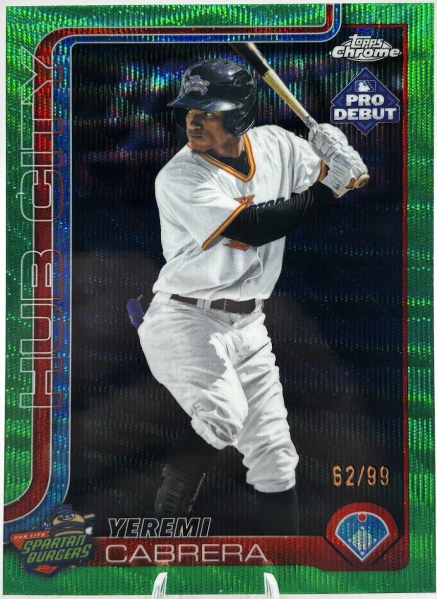Yeremi Cabrera [Green Wave Refractor] #PDC-103