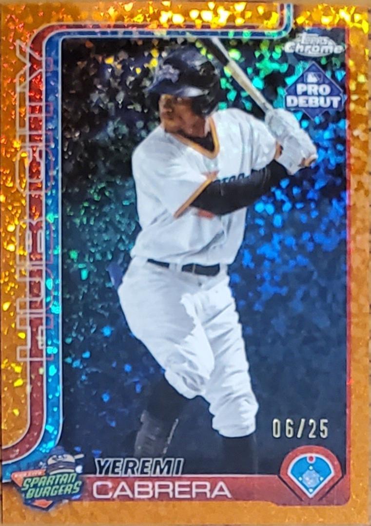 Yeremi Cabrera [Orange Mini-Diamond] #PDC-103