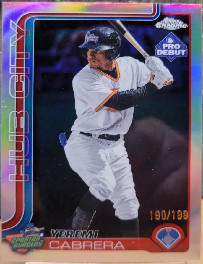Yeremi Cabrera [Refractor] #PDC-103