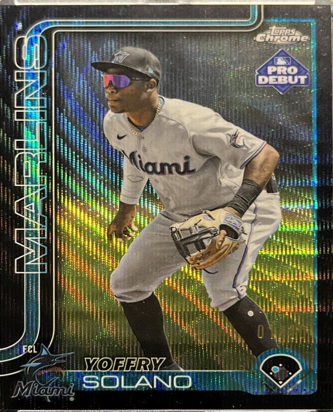 Yoffry Solano [Black Wave Refractor] #PDC-26