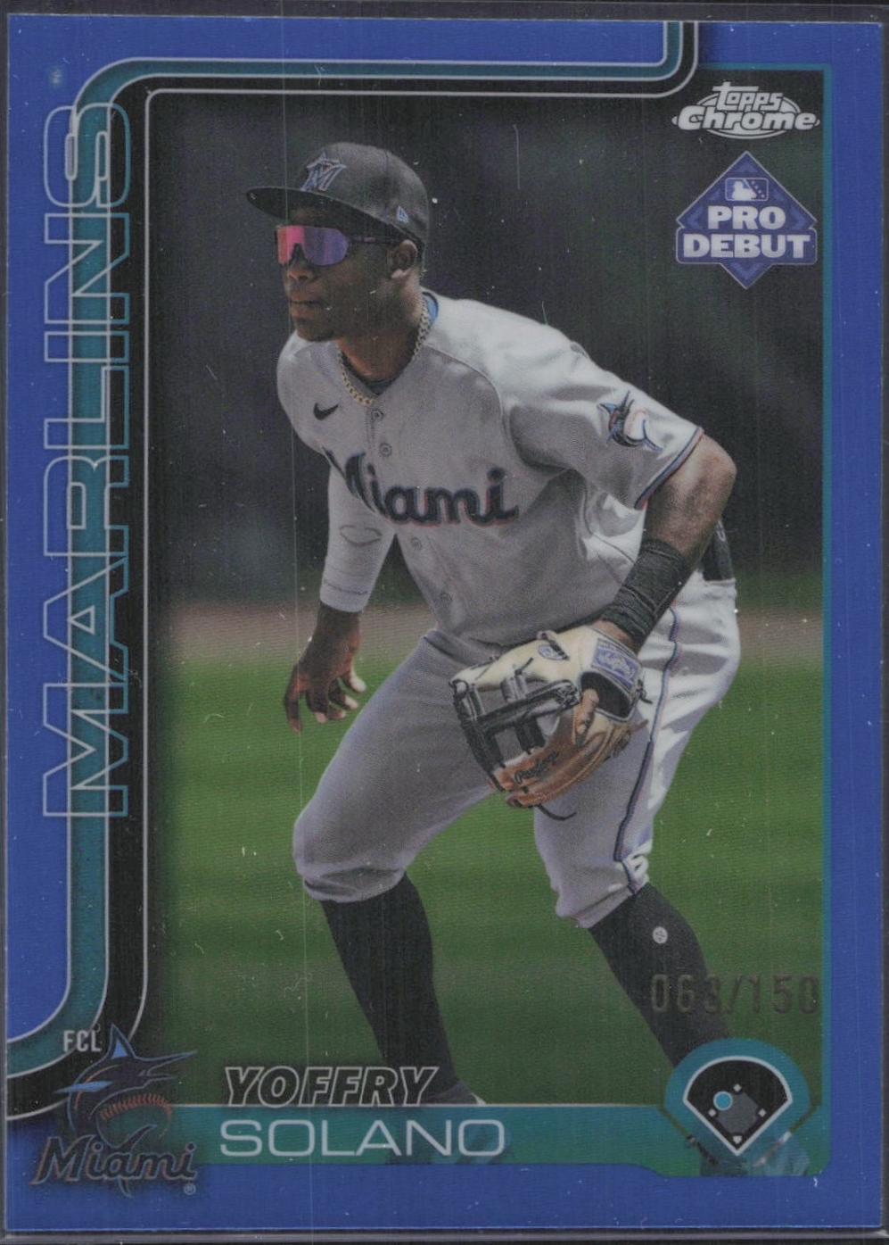 Yoffry Solano [Blue Refractor] #PDC-26