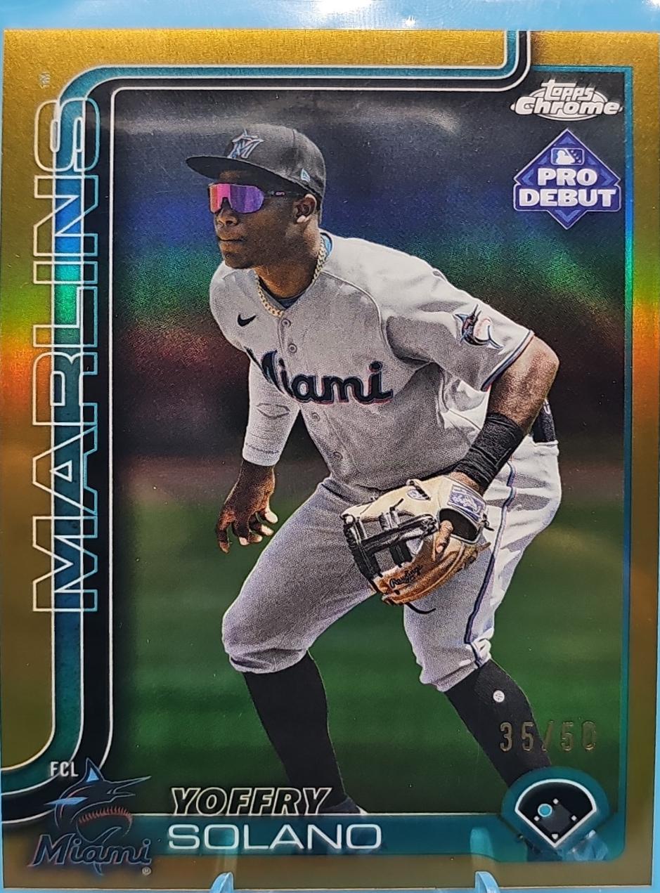Yoffry Solano [Gold Refractor] #PDC-26