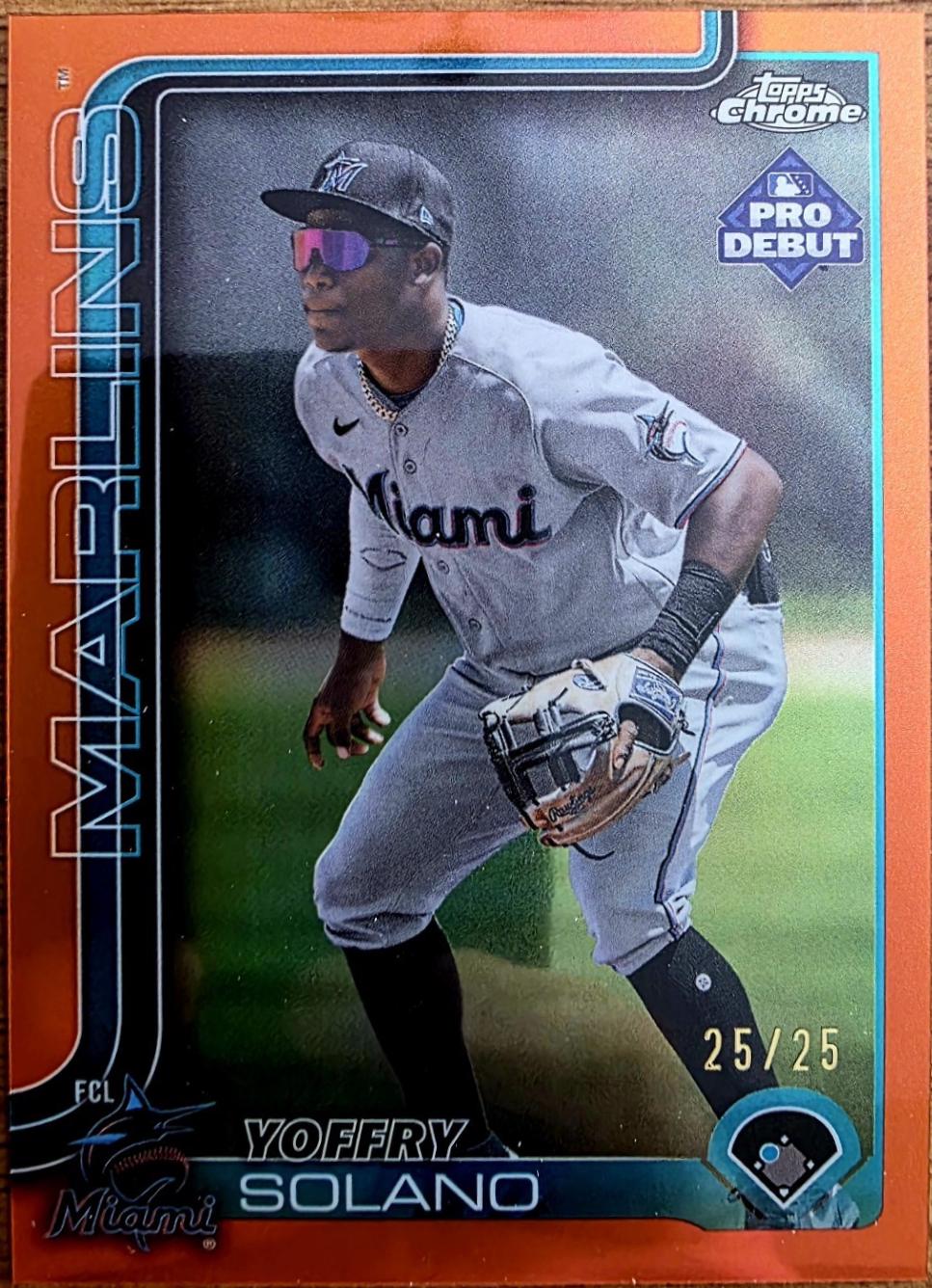Yoffry Solano [Orange Refractor] #PDC-26