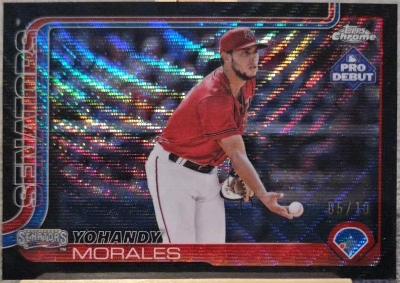 Yohandy Morales [Black Wave Refractor] #PDC-158