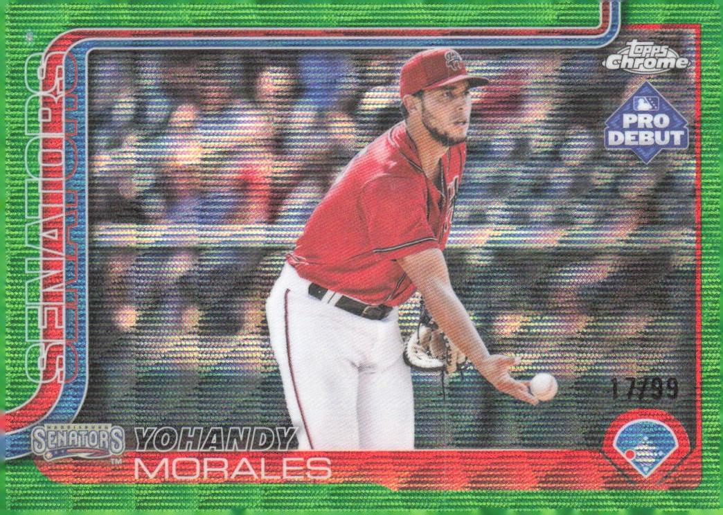 Yohandy Morales [Green Refractor] #PDC-158