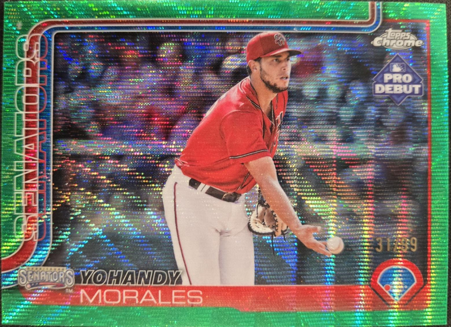 Yohandy Morales [Green Wave Refractor] #PDC-158
