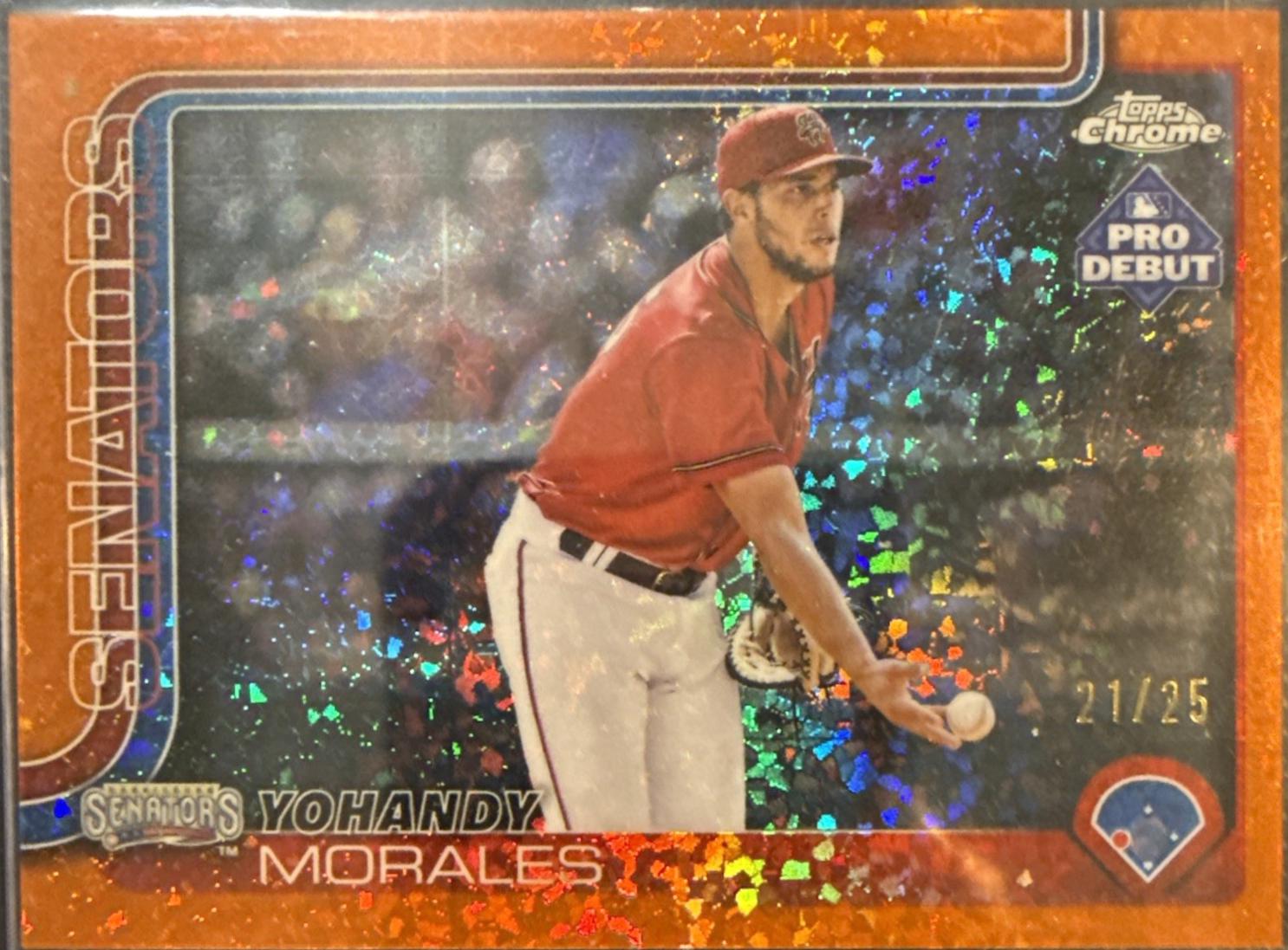 Yohandy Morales [Orange Mini-Diamond] #PDC-158