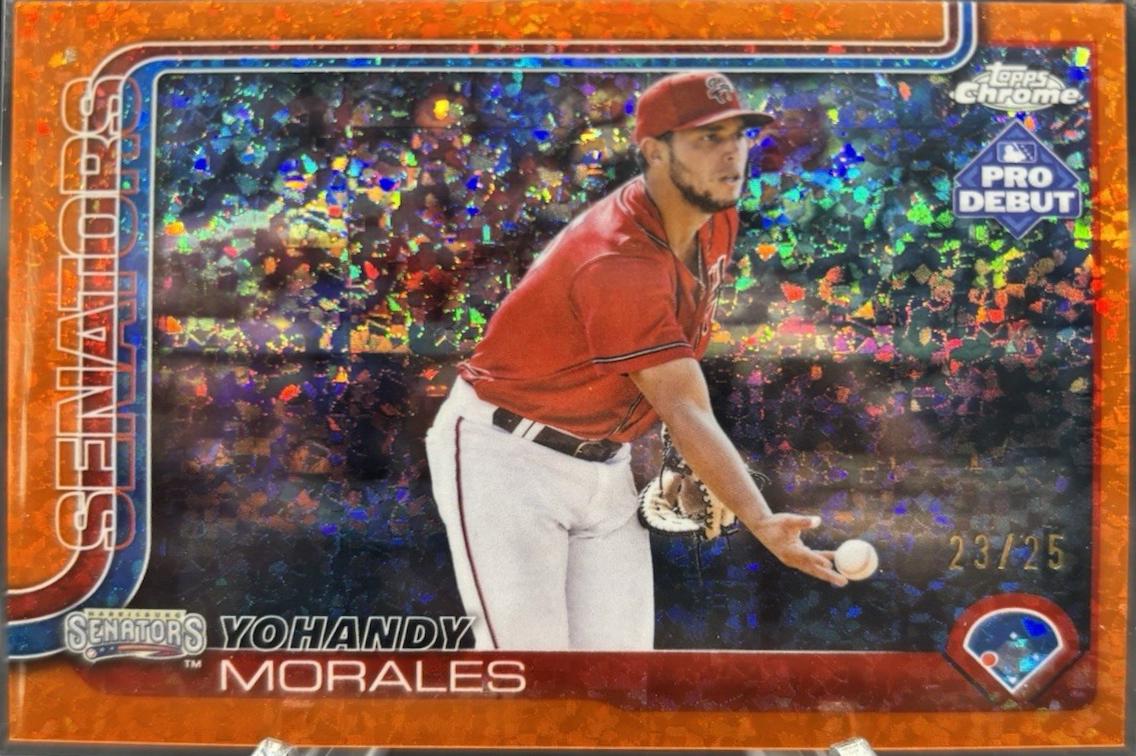 Yohandy Morales [Orange Refractor] #PDC-158