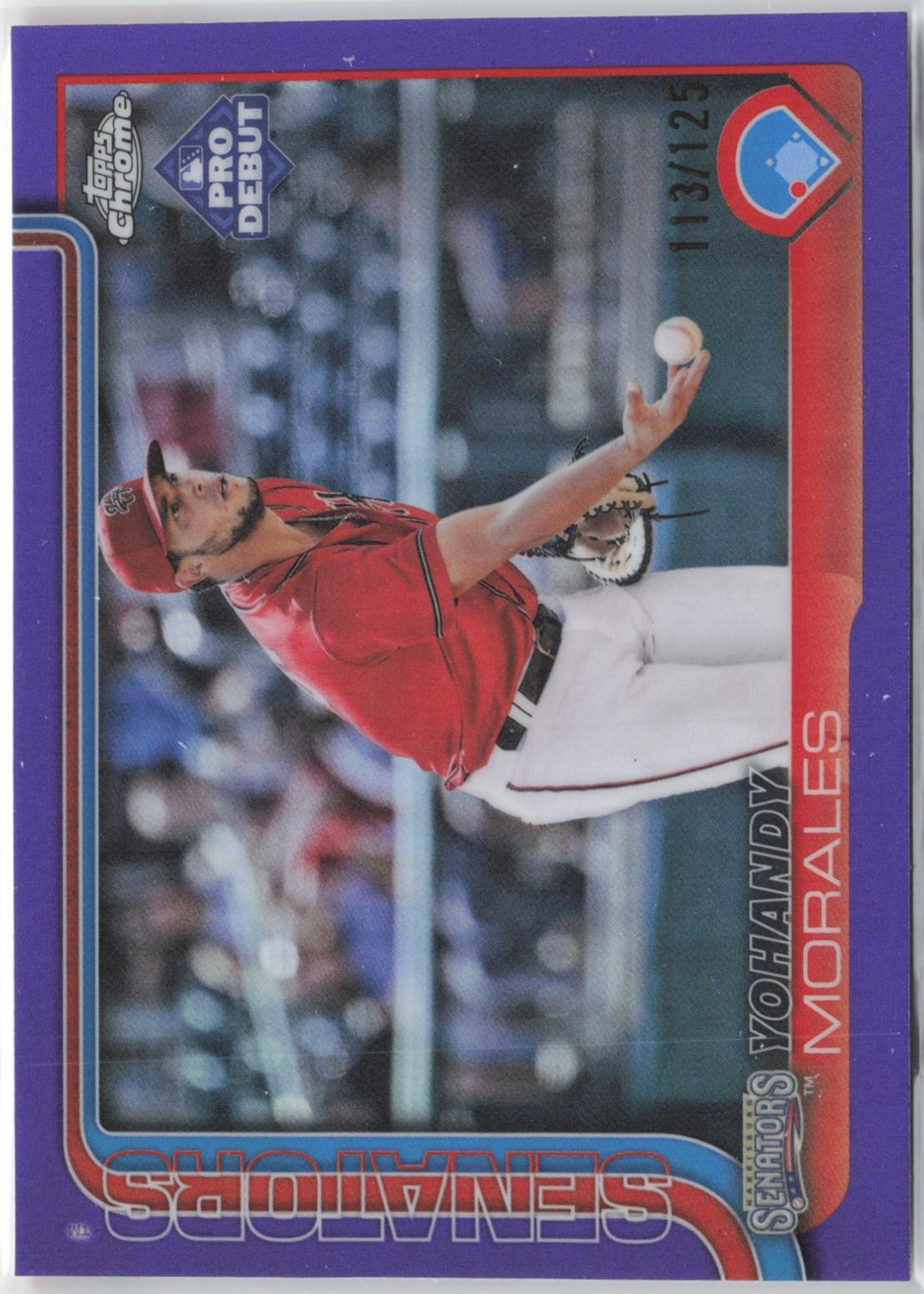 Yohandy Morales [Purple Refractor] #PDC-158
