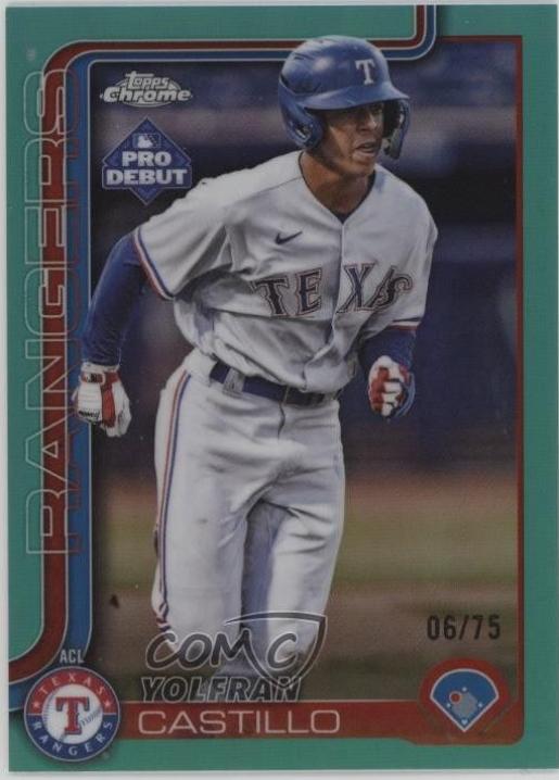 Yolfran Castillo [Aqua Refractor] #PDC-51