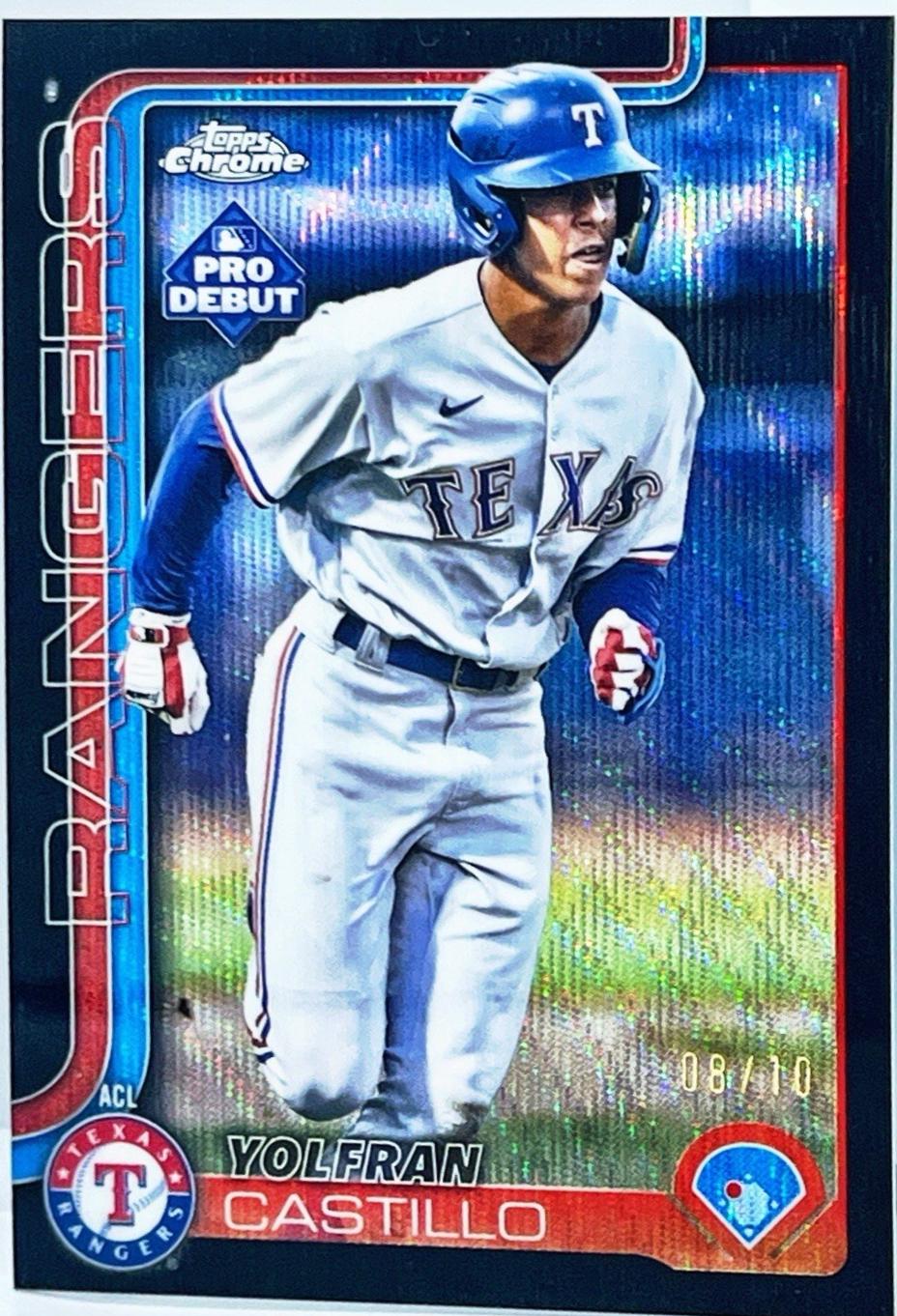 Yolfran Castillo [Black Wave Refractor] #PDC-51