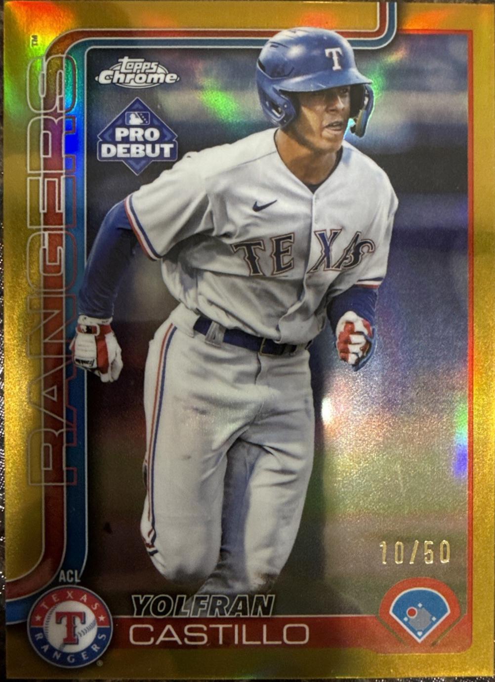 Yolfran Castillo [Gold Refractor] #PDC-51