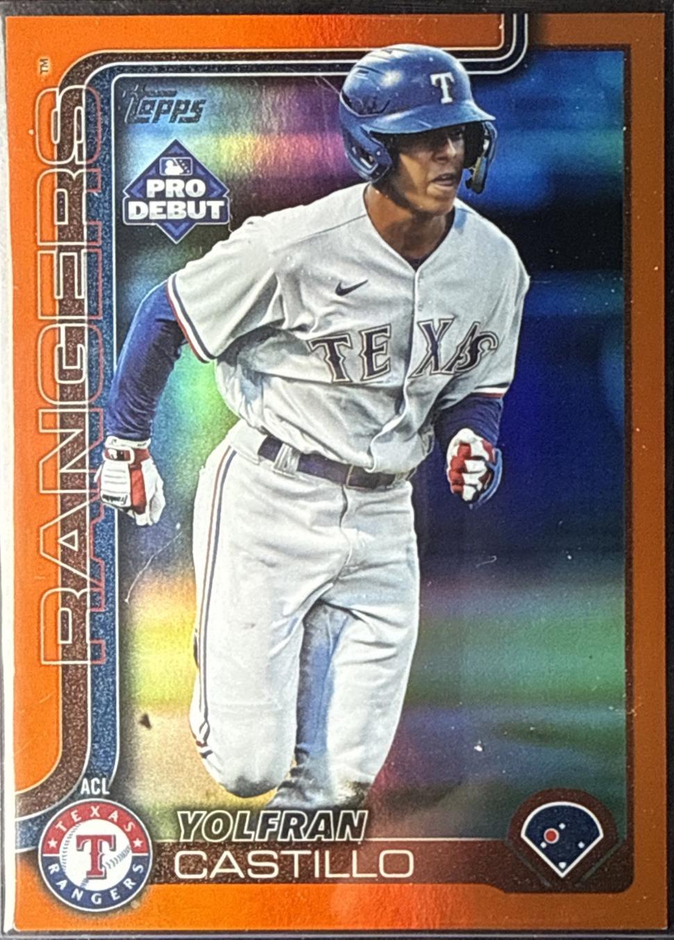 Yolfran Castillo [Orange Refractor] #PDC-51
