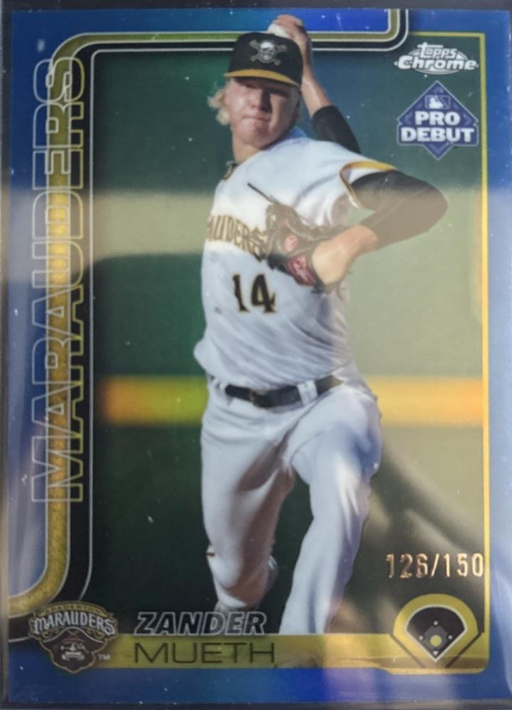 Zander Mueth [Blue Refractor] #PDC-120