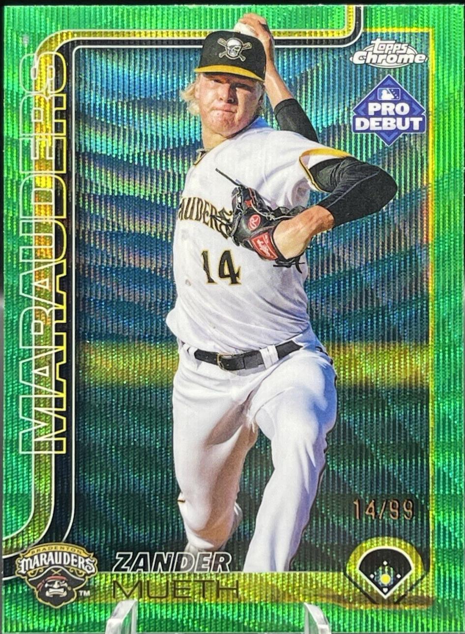 Zander Mueth [Green Wave Refractor] #PDC-120