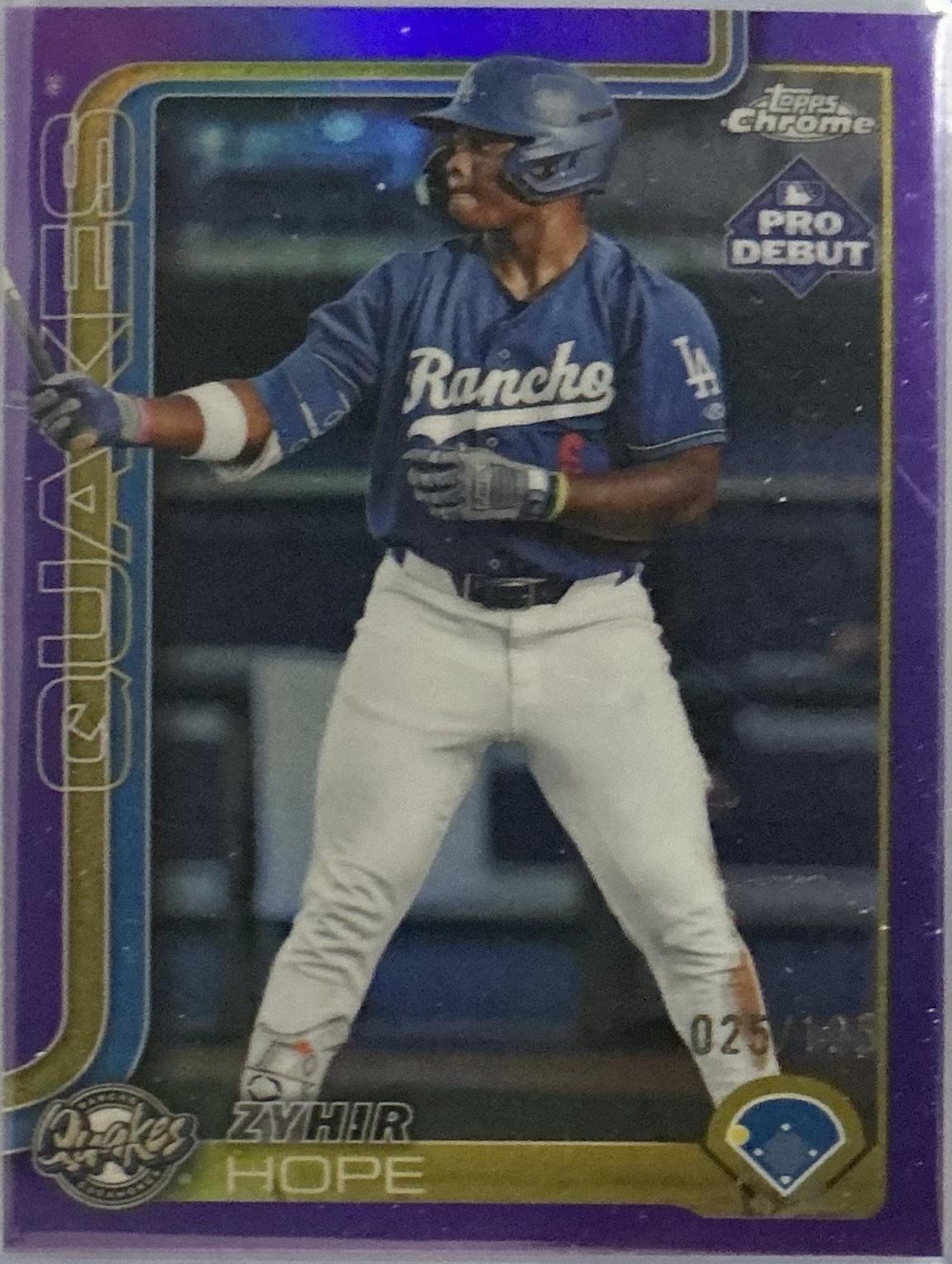 Zyhir Hope [Purple Refractor] #PDC-139
