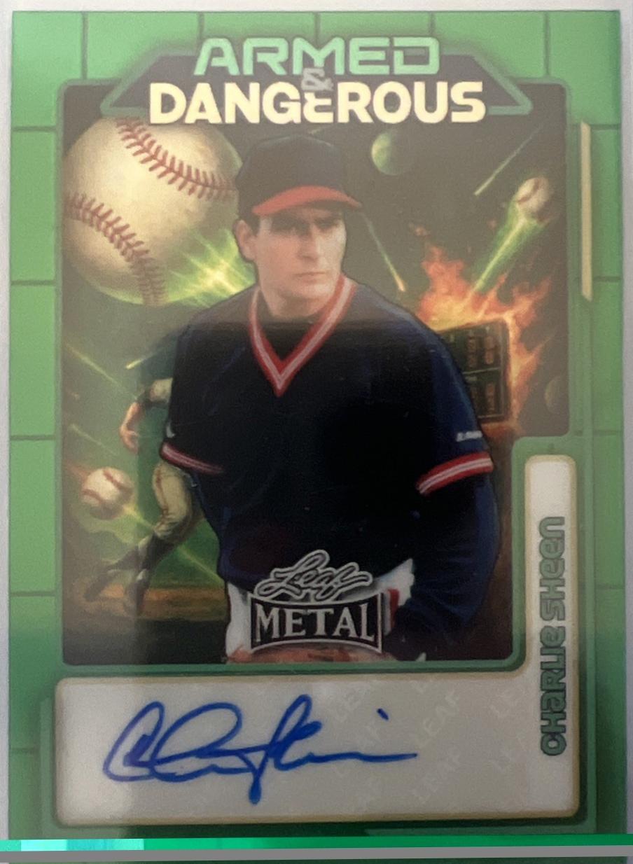 Charlie Sheen [Prismatic Green] #ASA-CS2
