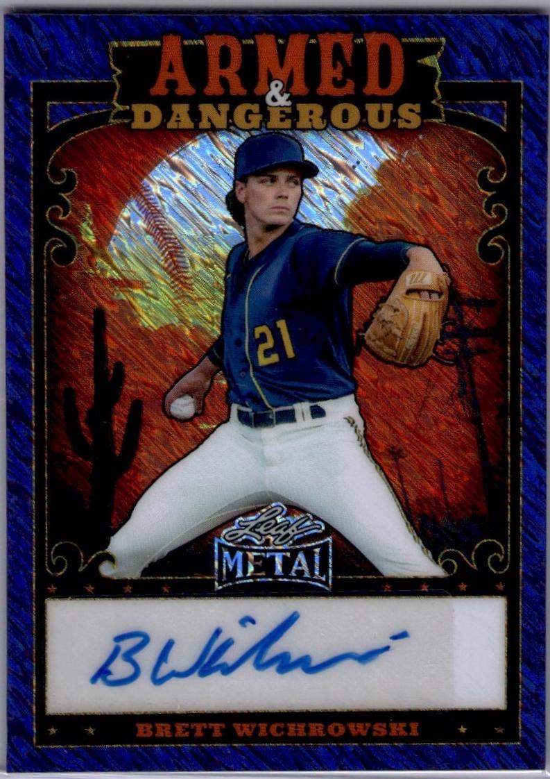 Brett Wichrowski [Prismatic Purple] #AWA-BW1