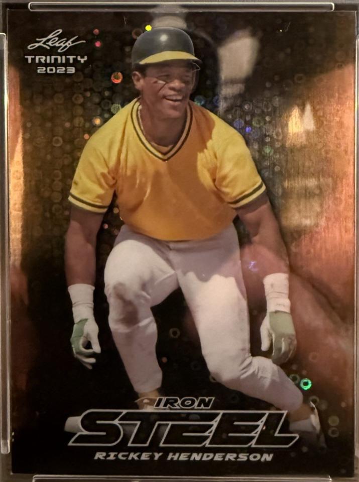Rickey Henderson [Lazer Gold] #S-58
