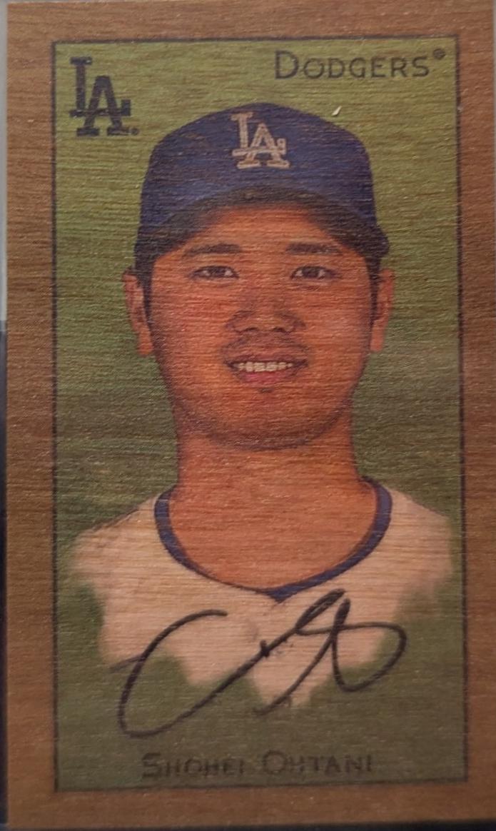 Shohei Ohtani [Wood Stock]